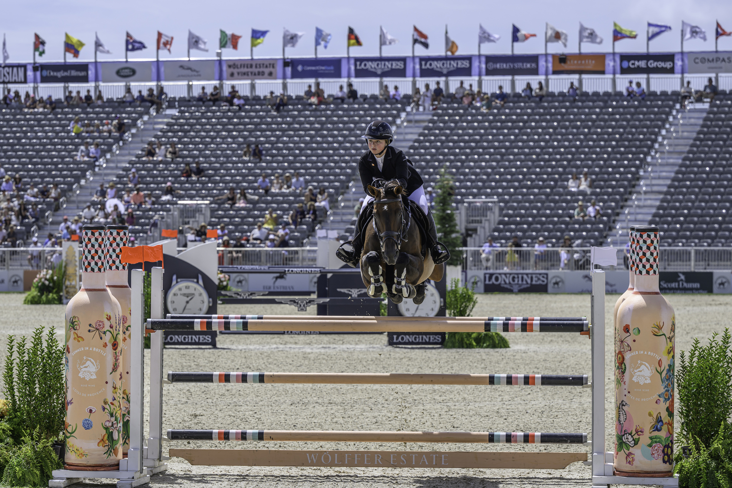 Alexa Elle Lignelli, a 2025 Pierson High School graduate, on XO Onermie. She finished 11th, but led the field most of the event.  MARIANNE BARNETT