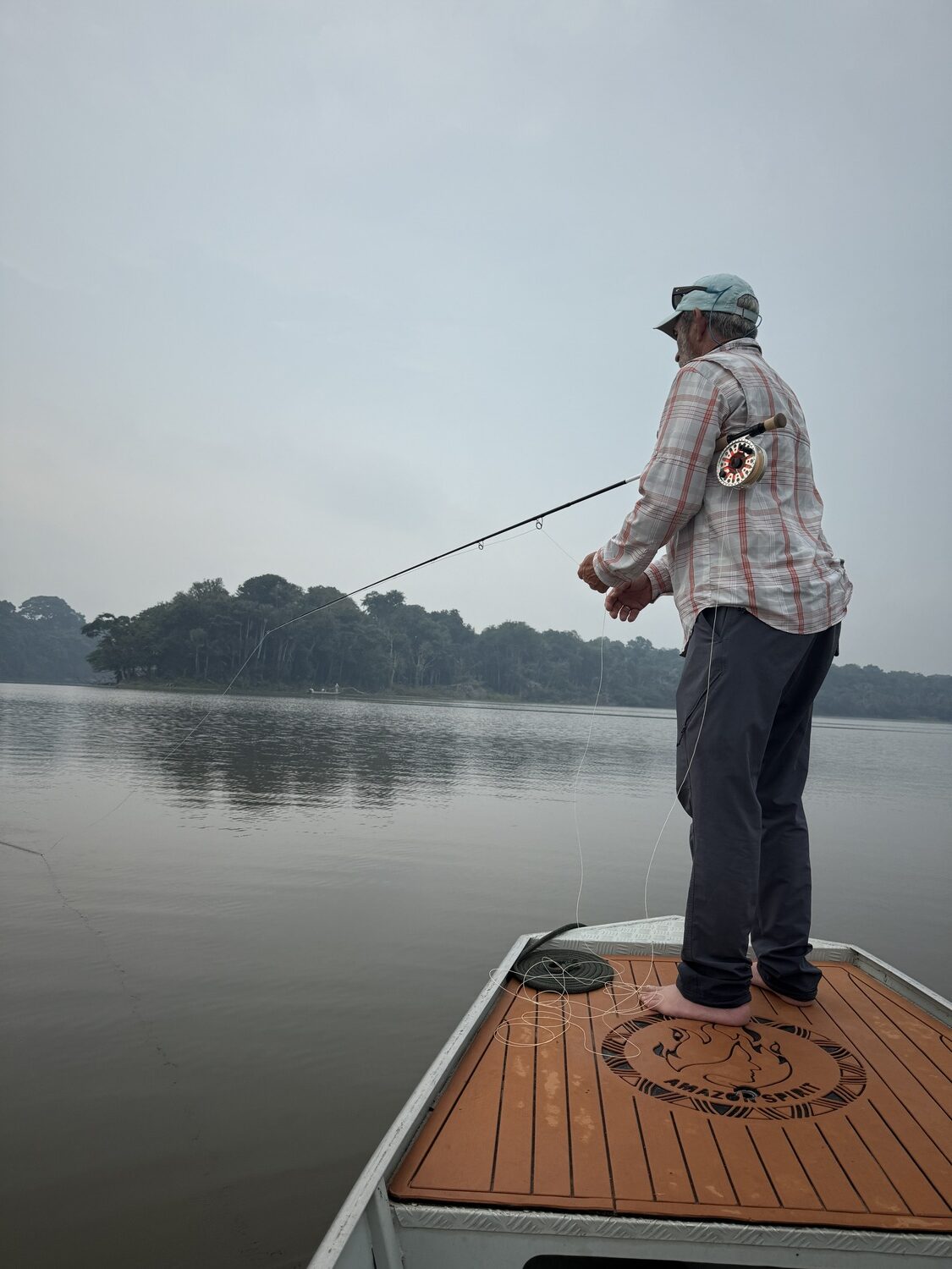 Brendan McCarthy, an avid fly fisherman, was the organizer of the trip.