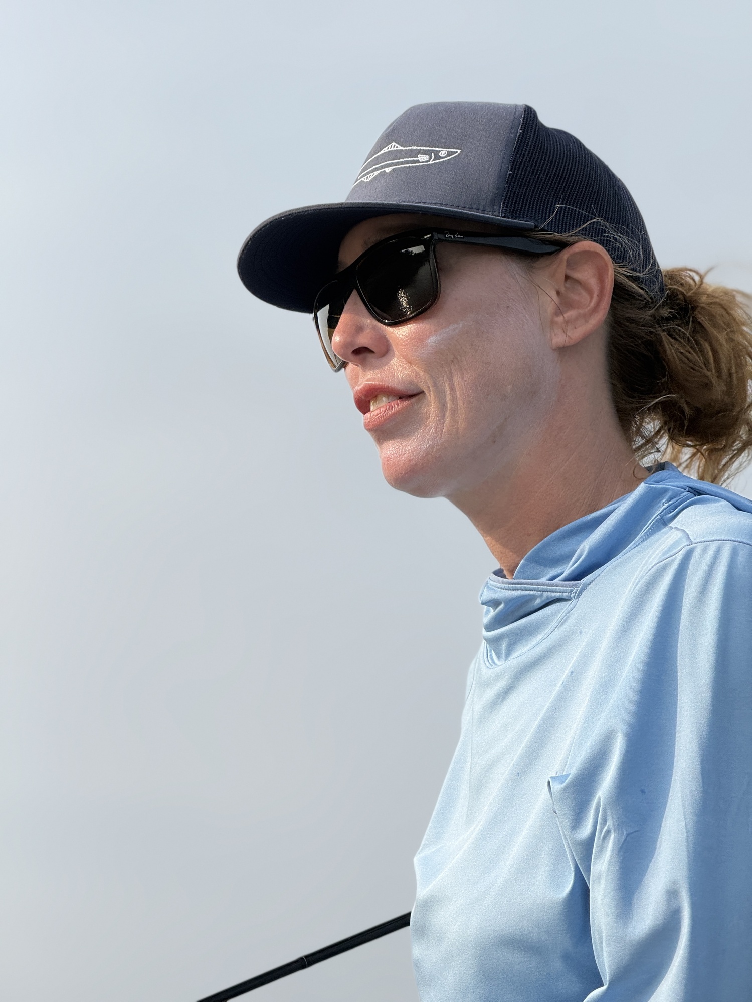 Andrea Tese is an avid fly fisher and owns The Minnow restaurant in New Suffolk.