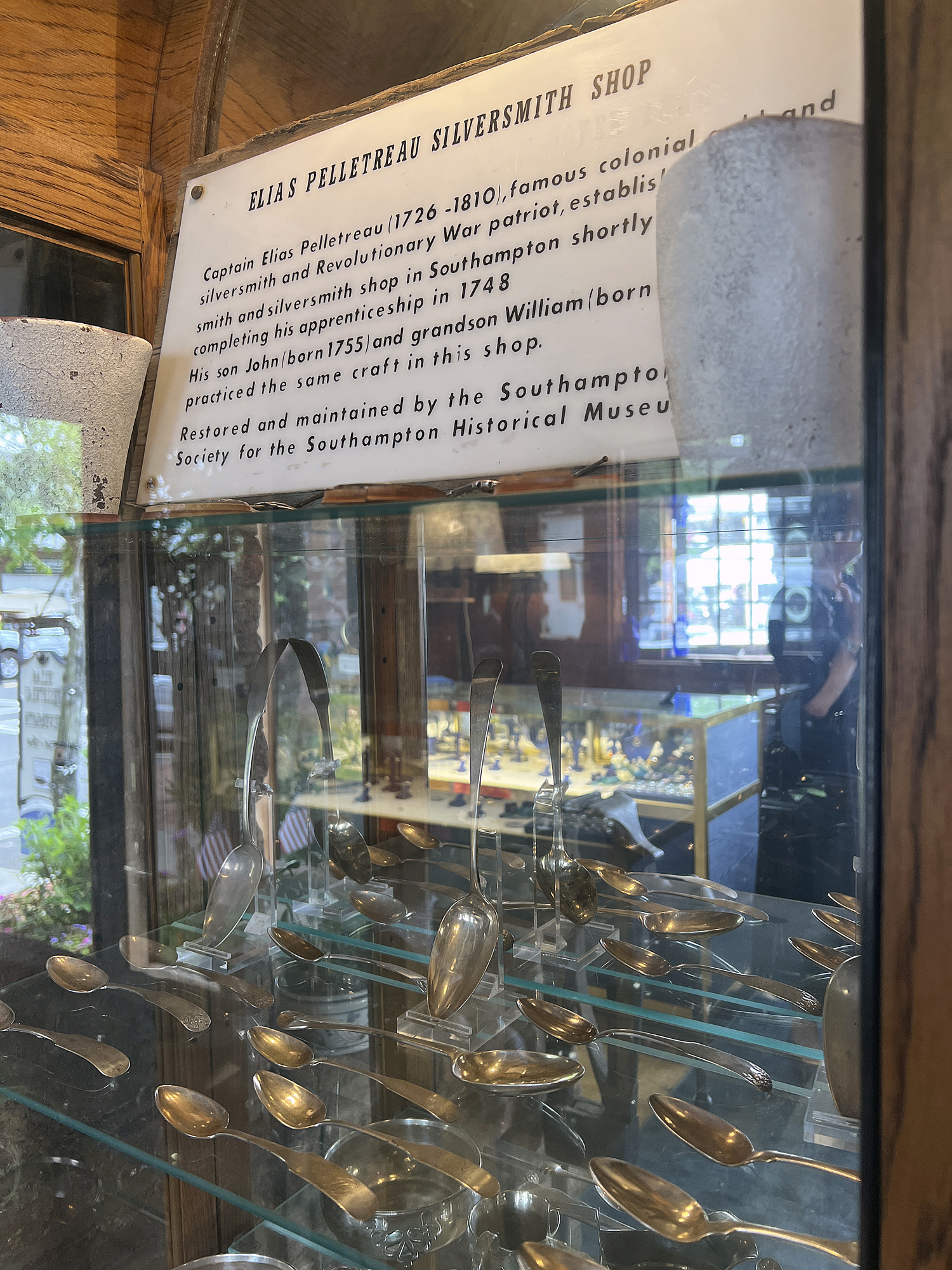 The Pelletreau Silver Shop.  DANA SHAW