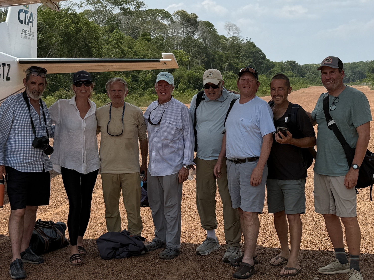 The Amazon crew.