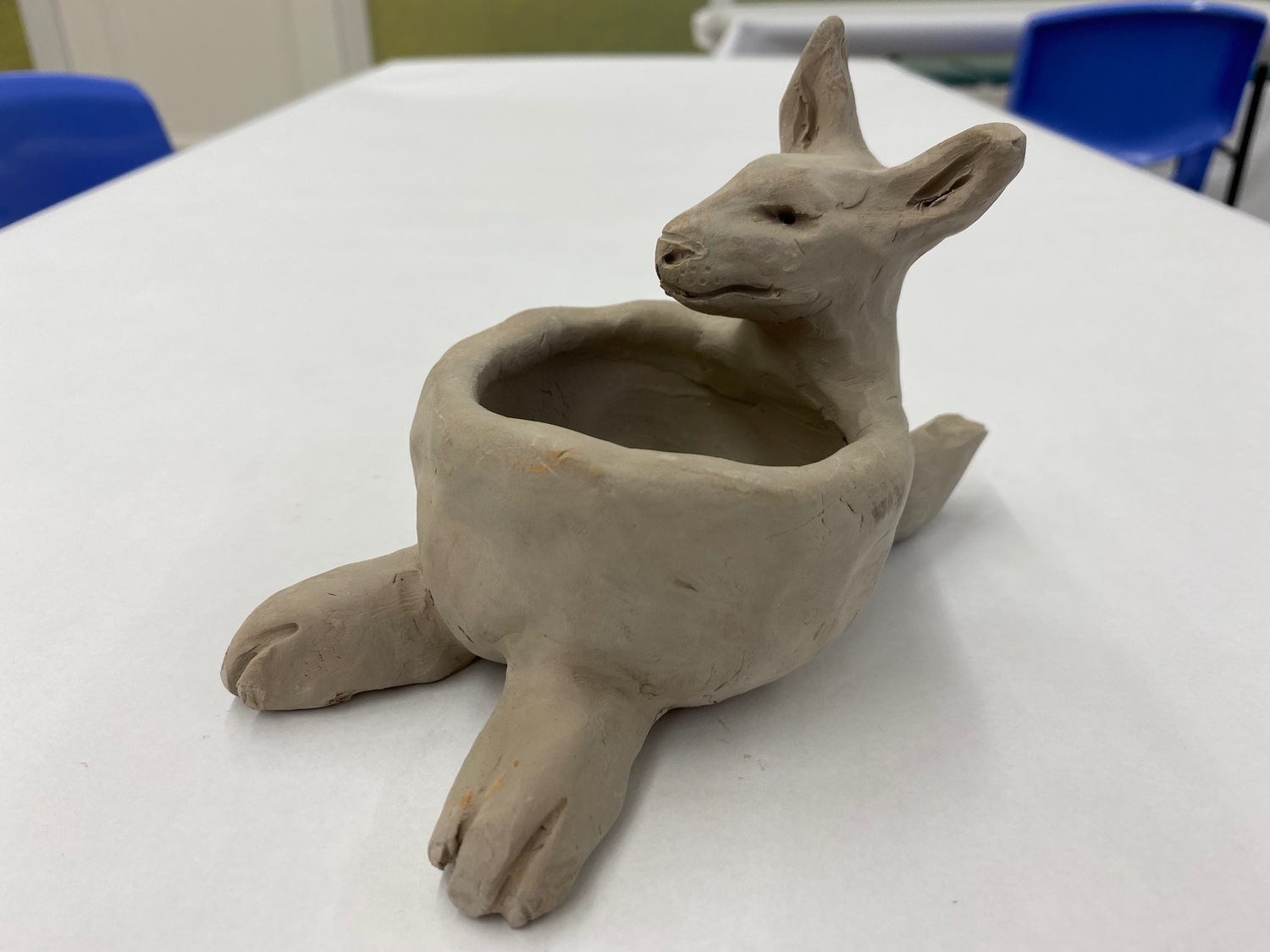 Environmental artist and educator Tony Valderrama leads “Native American Zoomorphic Pinch Pots,” a workshop at The Church, on August 14. COURTESY THE CHURCH