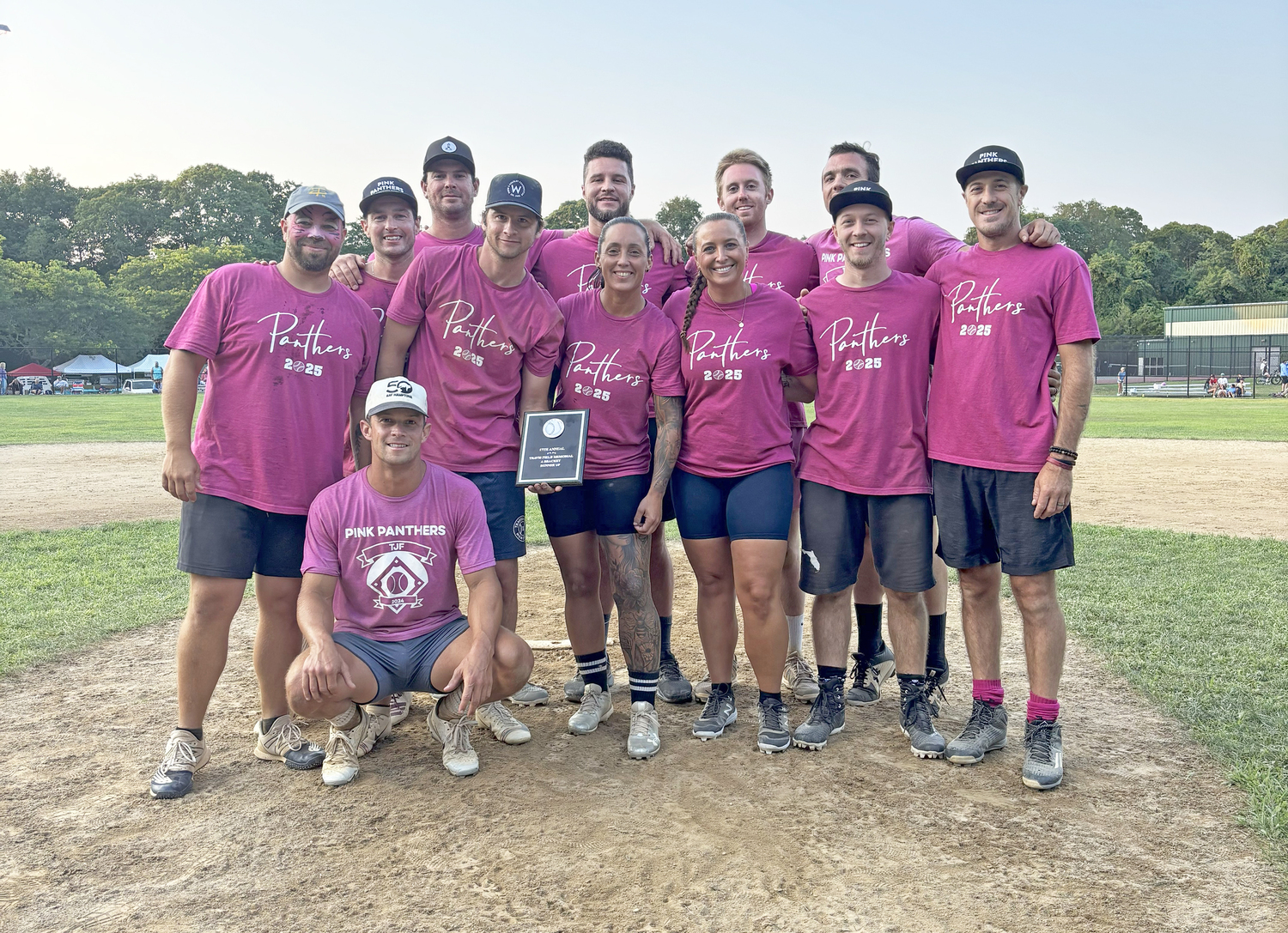 The Pink Panthers were the runner up in the 