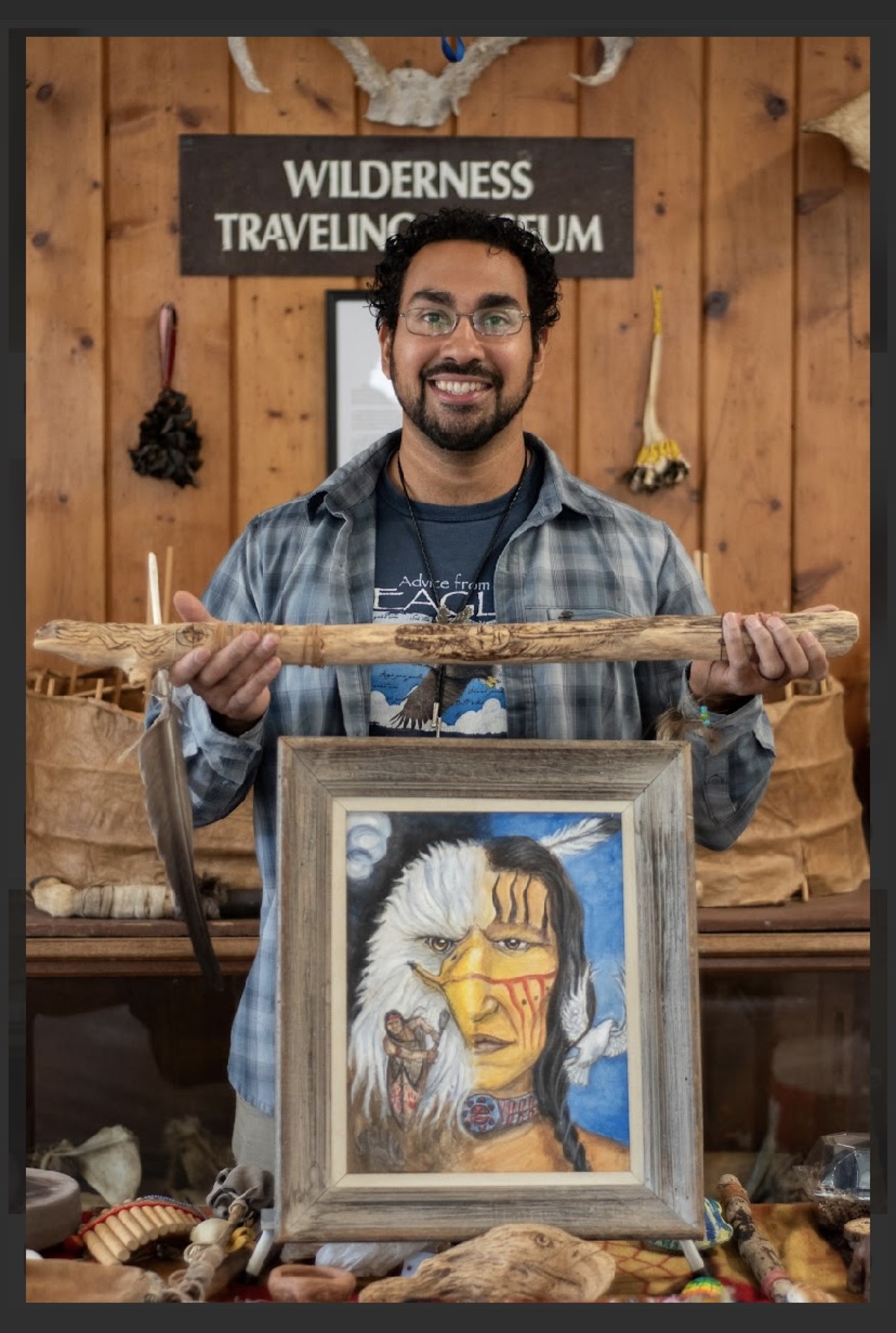 Environmental artist and educator Tony Valderrama leads “Native American Zoomorphic Pinch Pots,” a workshop at The Church, on August 14. COURTESY THE CHURCH