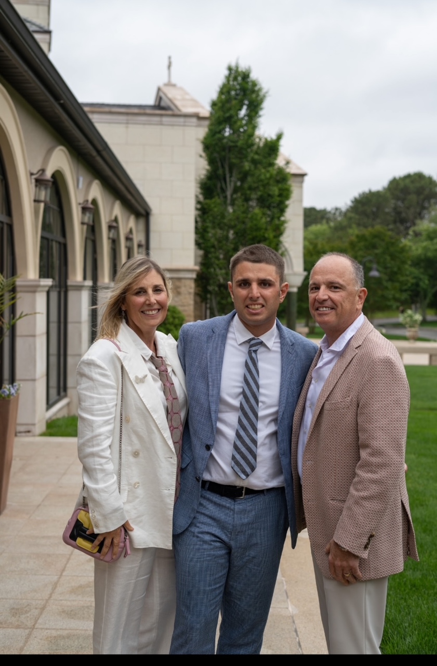 From left, Dr. Lisa Liberatore, Michael Kessaris, and Dr. Dimitri Kessaris.