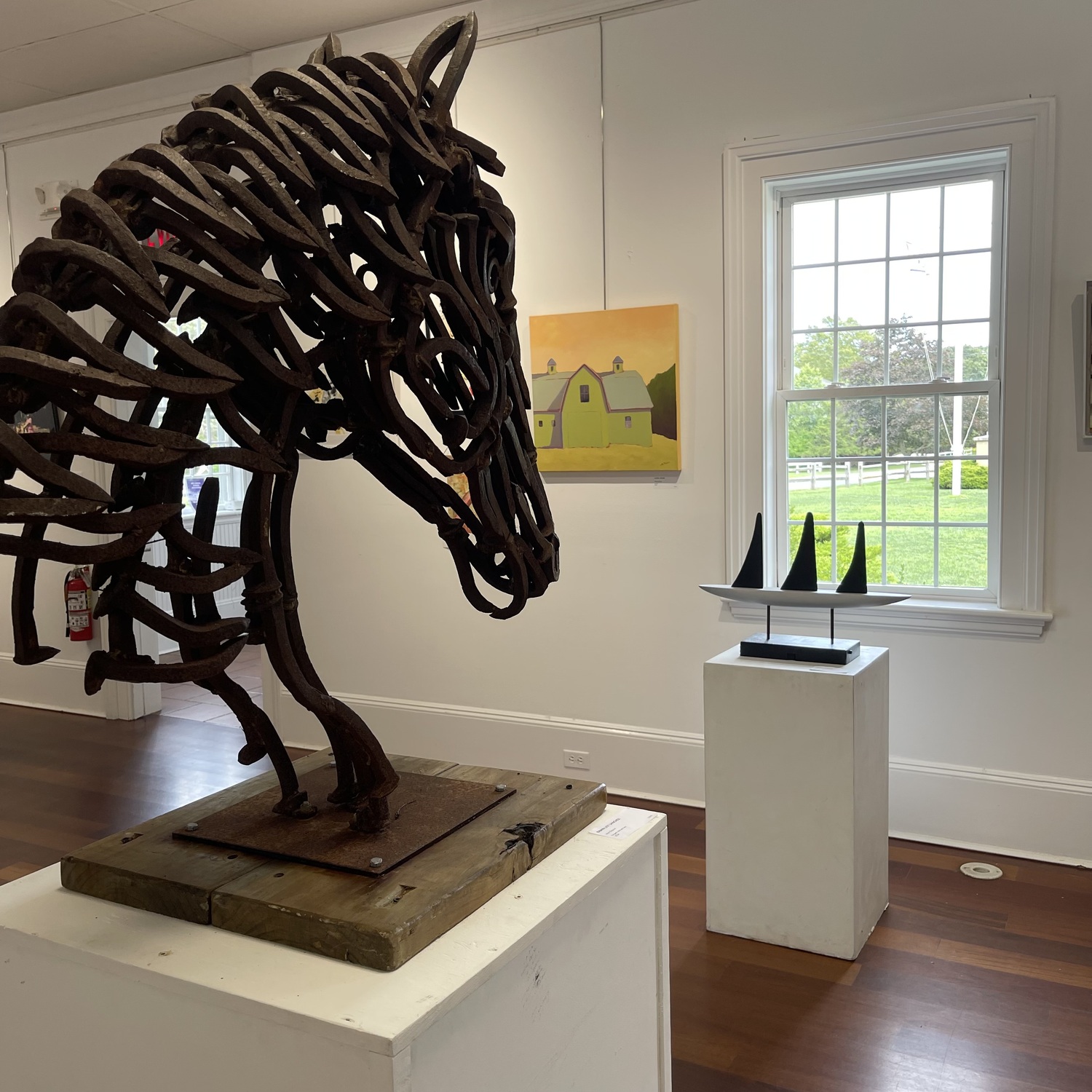 Installation view of the 58th Annual Springs Invitational at Ashawagh Hall. COURTESY SPRINGS IMPROVEMENT SOCIETY