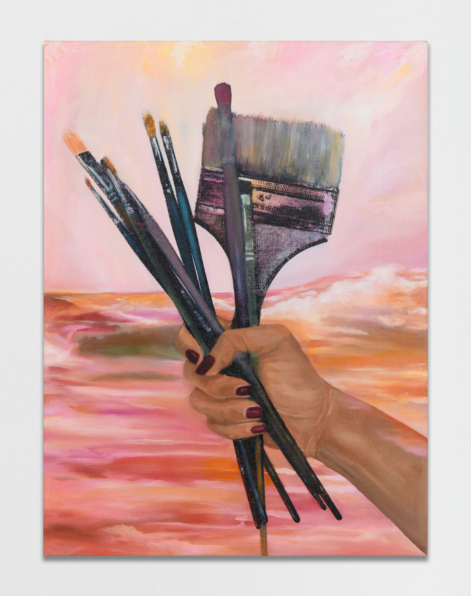 A painting by Jessica Taylor Bellamy. COURTESY THE ARTIST