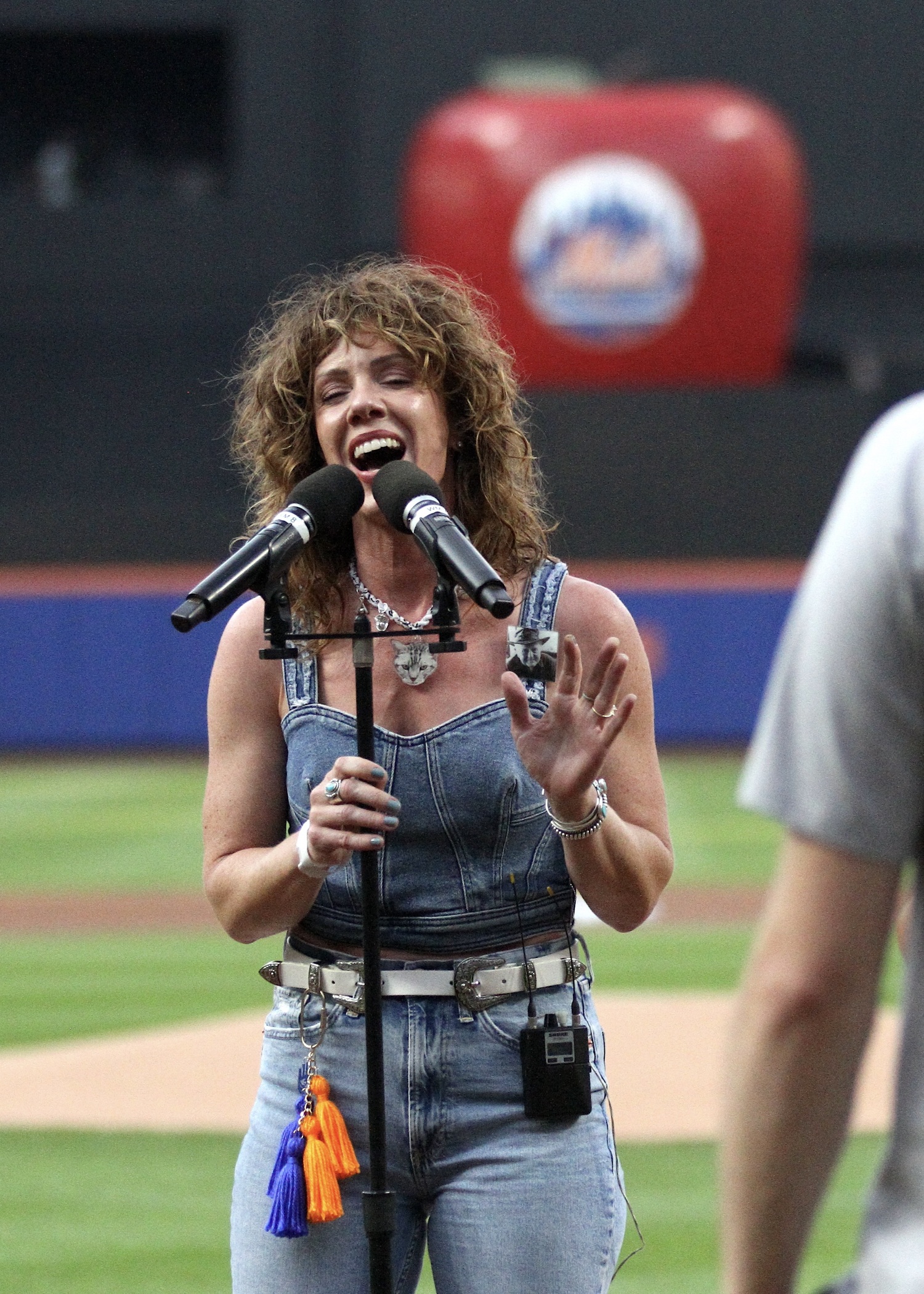 Julia King performs 