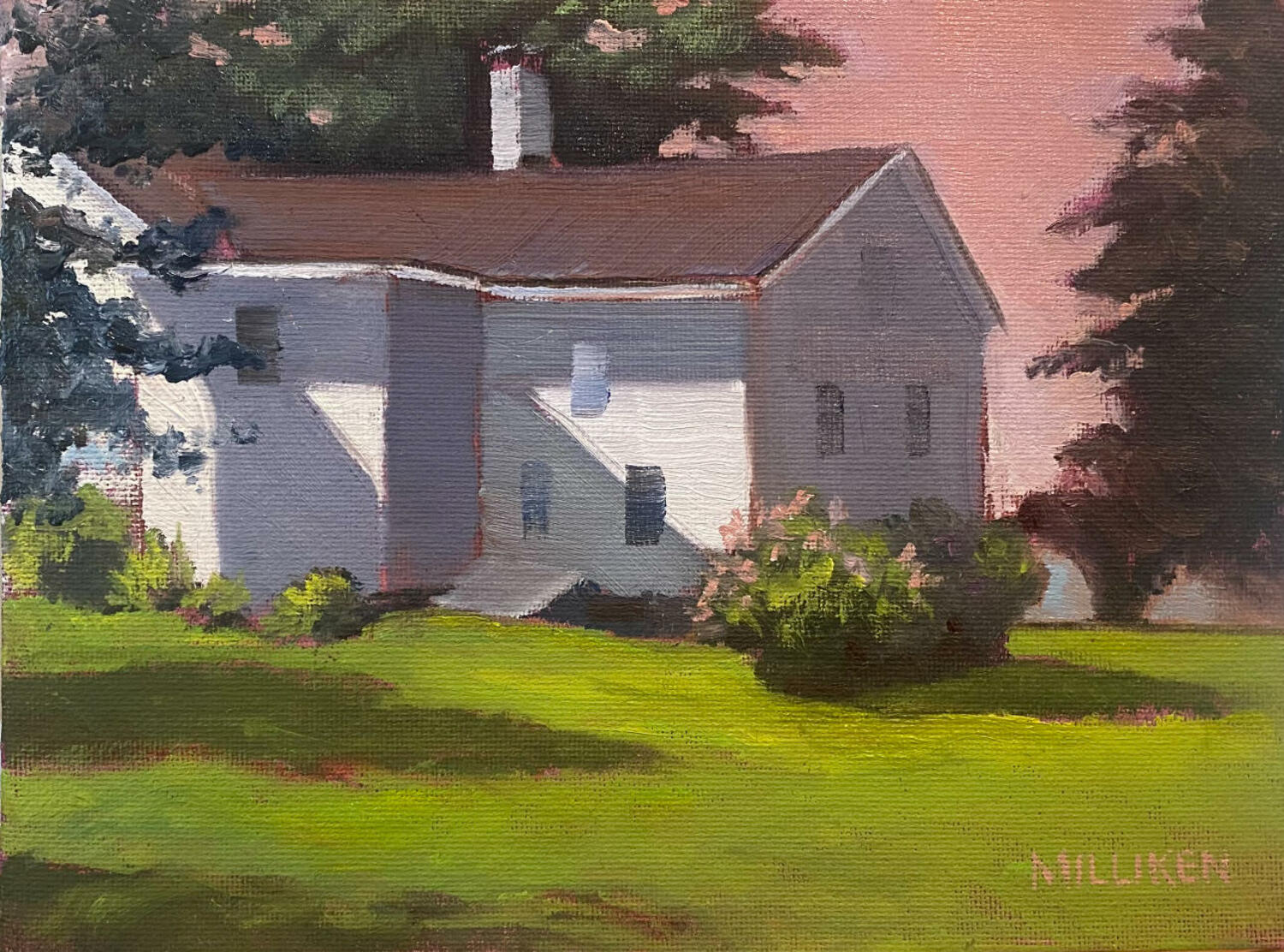 A painting by Kathy Milliken. COURTESY THE ARTIST