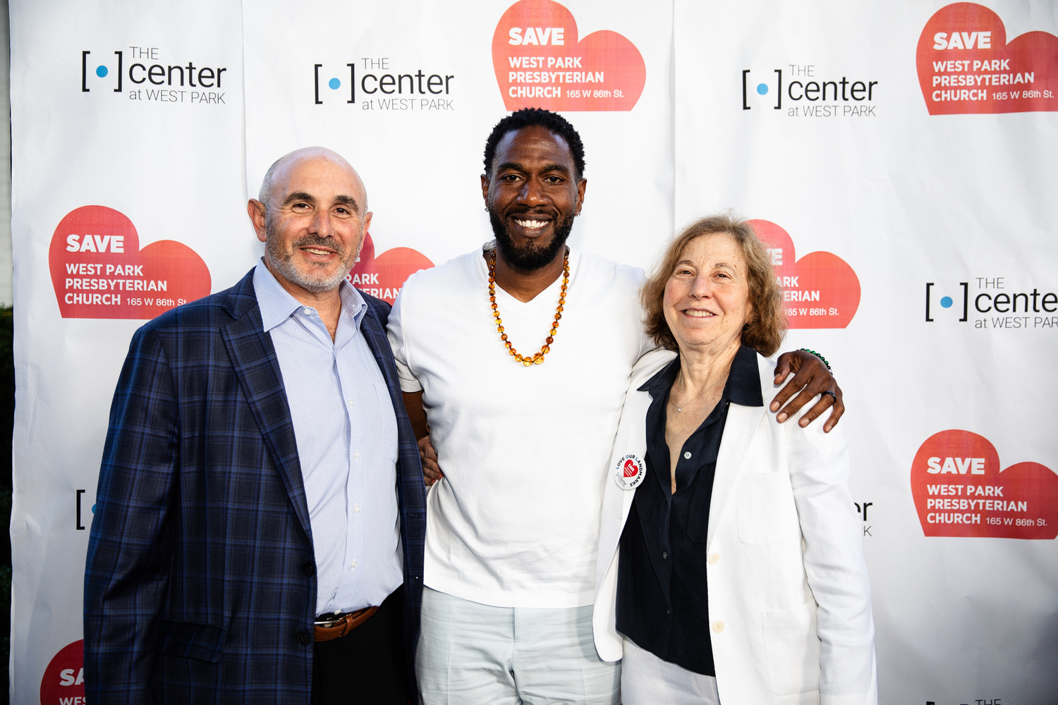 From left, Mitchell Schamroth, President of the Board Center at West Park, Jumaane D. Williams Debby Hirshman, Executive Director  Center at West Park. JESSICA DALENE