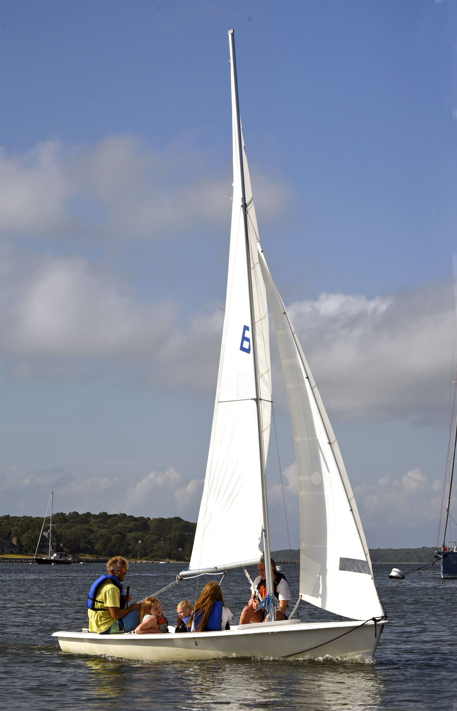 Breakwater Yacht Club and Sailing Center hosted its first-ever hands-on, on-the-water training for its sailing instructors on therapeutic sailing on Monday afternoon. MICHAEL MELLA