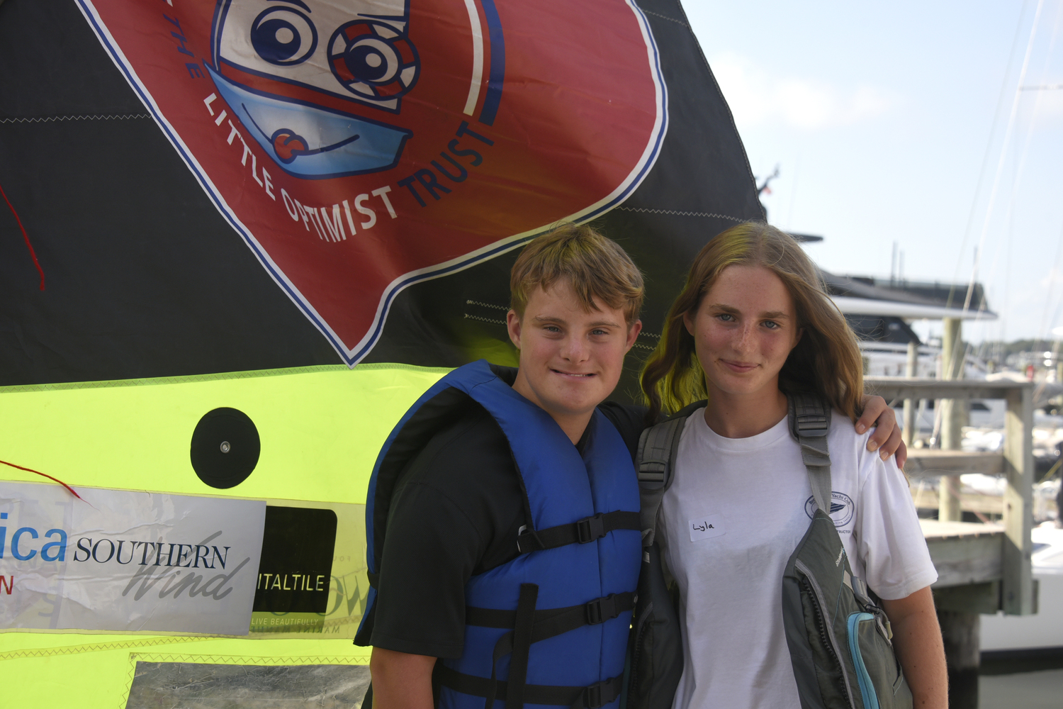 Breakwater Yacht Club and Sailing Center hosted its first-ever hands-on, on-the-water training for its sailing instructors on therapeutic sailing on Monday afternoon. MICHAEL MELLA