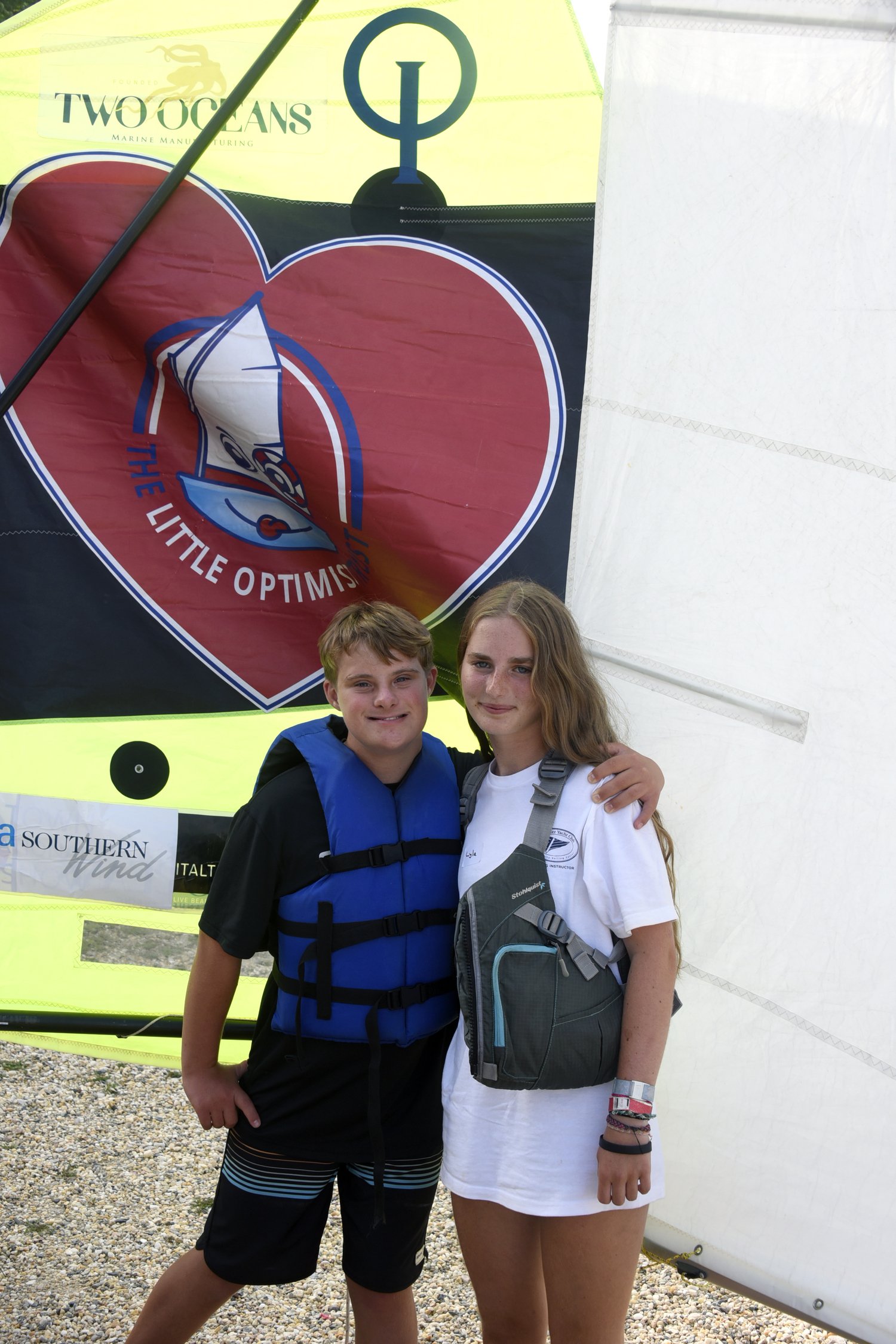 Breakwater Yacht Club and Sailing Center hosted its first-ever hands-on, on-the-water training for its sailing instructors on therapeutic sailing on Monday afternoon. MICHAEL MELLA