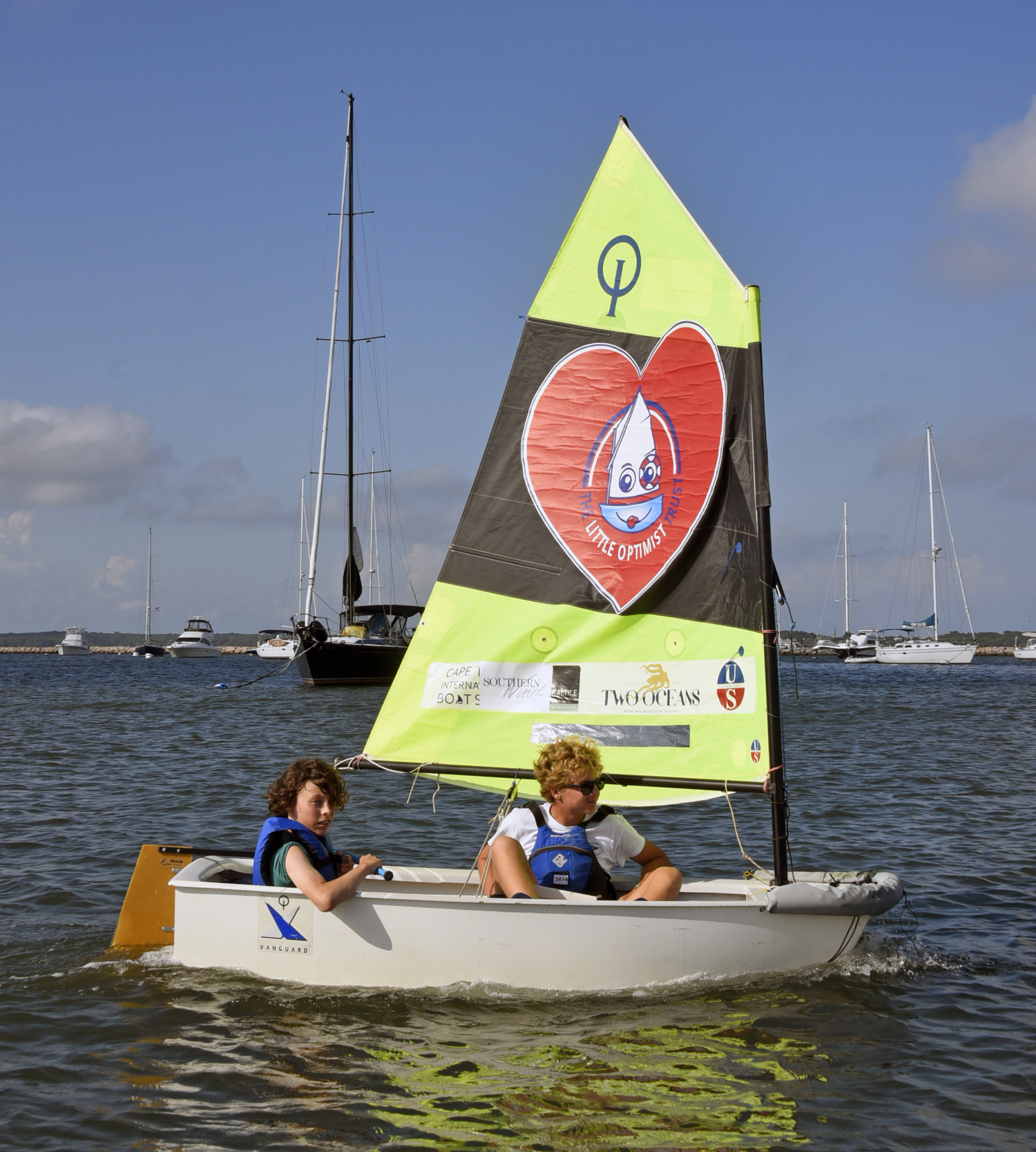Breakwater Yacht Club and Sailing Center hosted its first-ever hands-on, on-the-water training for its sailing instructors on therapeutic sailing on Monday afternoon. MICHAEL MELLA