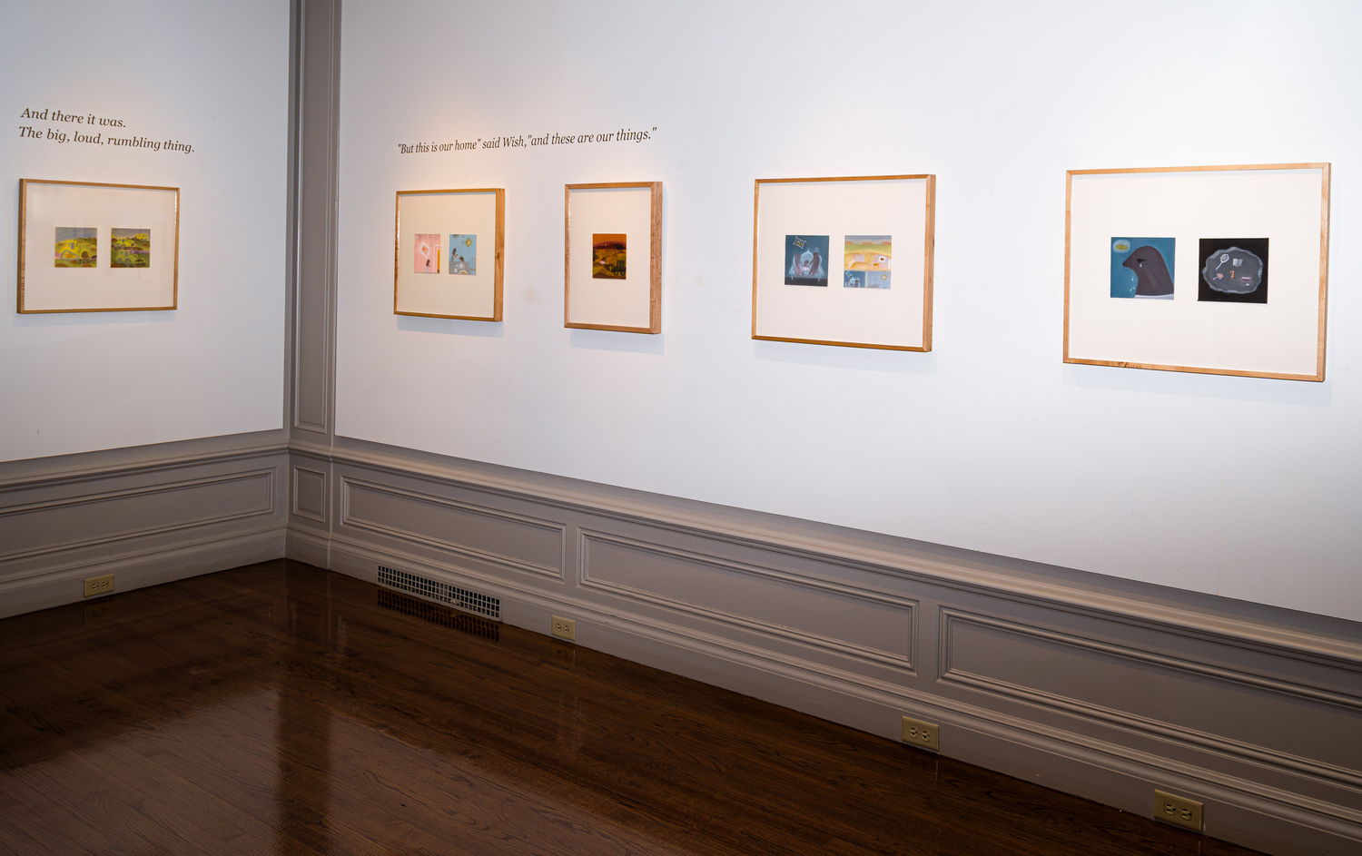 Installation view of Nutsa Gogaladze's 