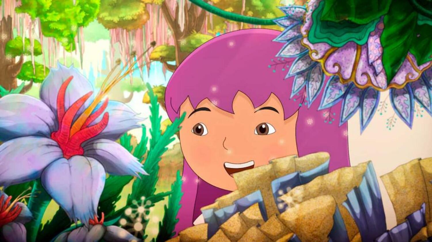 Marcela Rincón's “Lila’s Book (El Libro de Lila)” is a feature-length animated film about a storybook character who falls into the real world. It screens at LTV Studios on September 26. COURTESY OLA