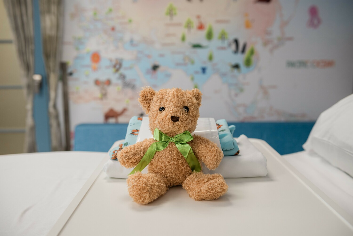 Peconic Bay Medical Center recently opened a dedicated pediatric room in the emergency department, designed to offer comfort and care for Suffolk County children and families. COURTESY PBMC
