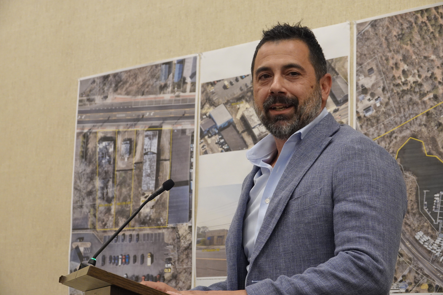 David Gallo, president of Georgica Green Ventures, said he hopes the affordable housing apartments his company has pitched will set the standard, and reassure other investors of the economic viability of creating new housing in the area. MICHAEL WRIGHT