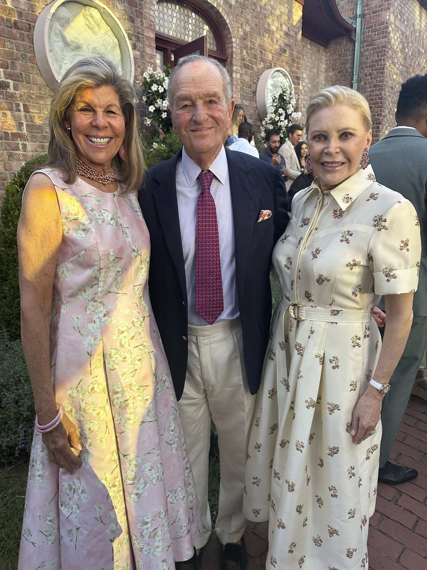 Jamee and Peter Gregory with Audrey Gruss at Summerfest Gala.  GREGORY D'ELIA