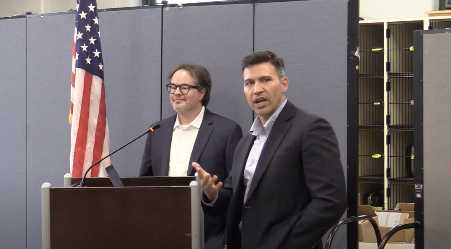 Dr. Mark Beitel and Dr. Christopher Cutter of Yale University present initial findings of a study looking into the Southampton School District, its relationship with the Shinnecock Nation and the Southampton community at large.