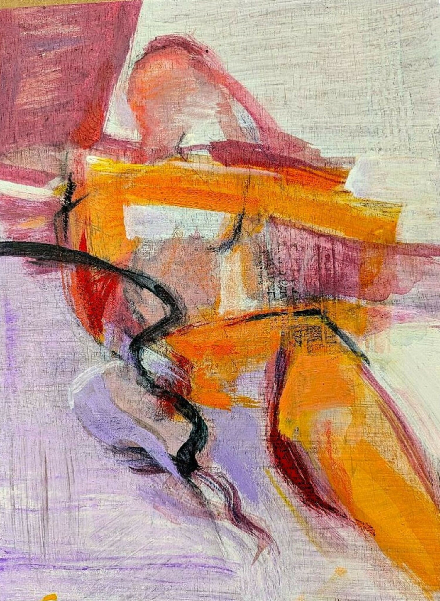 Marilyn Church's artwork featured on her cigar box for upcoming auction.