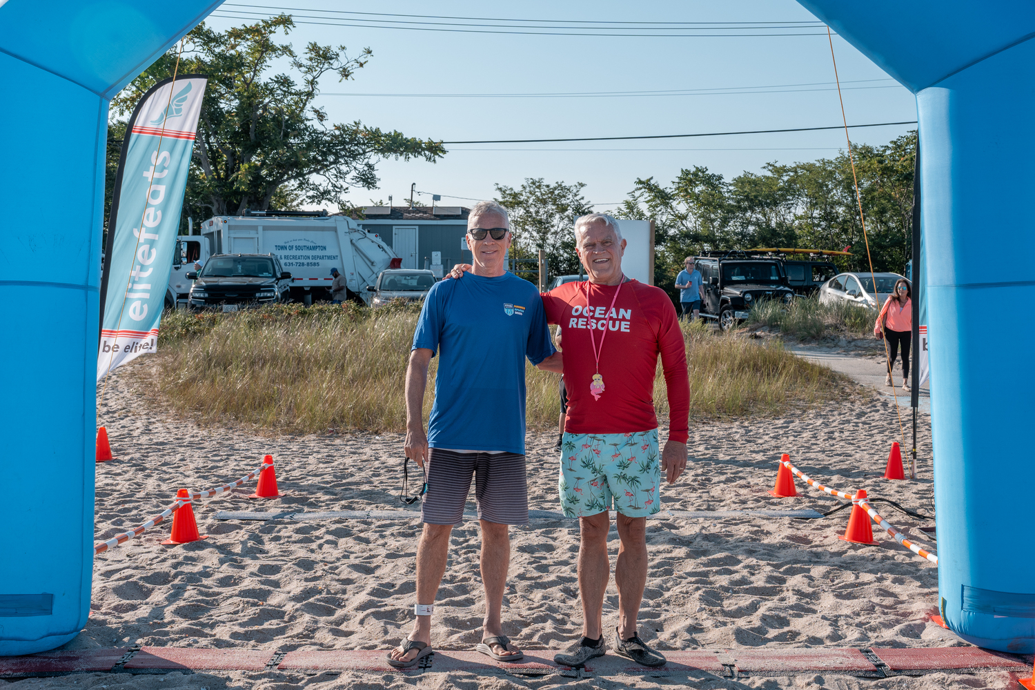 The STAR Aquacenter held its second annual Summer Splash open water swim event this past Saturday morning at Long Beach in Noyac.  RON ESPOSITO
