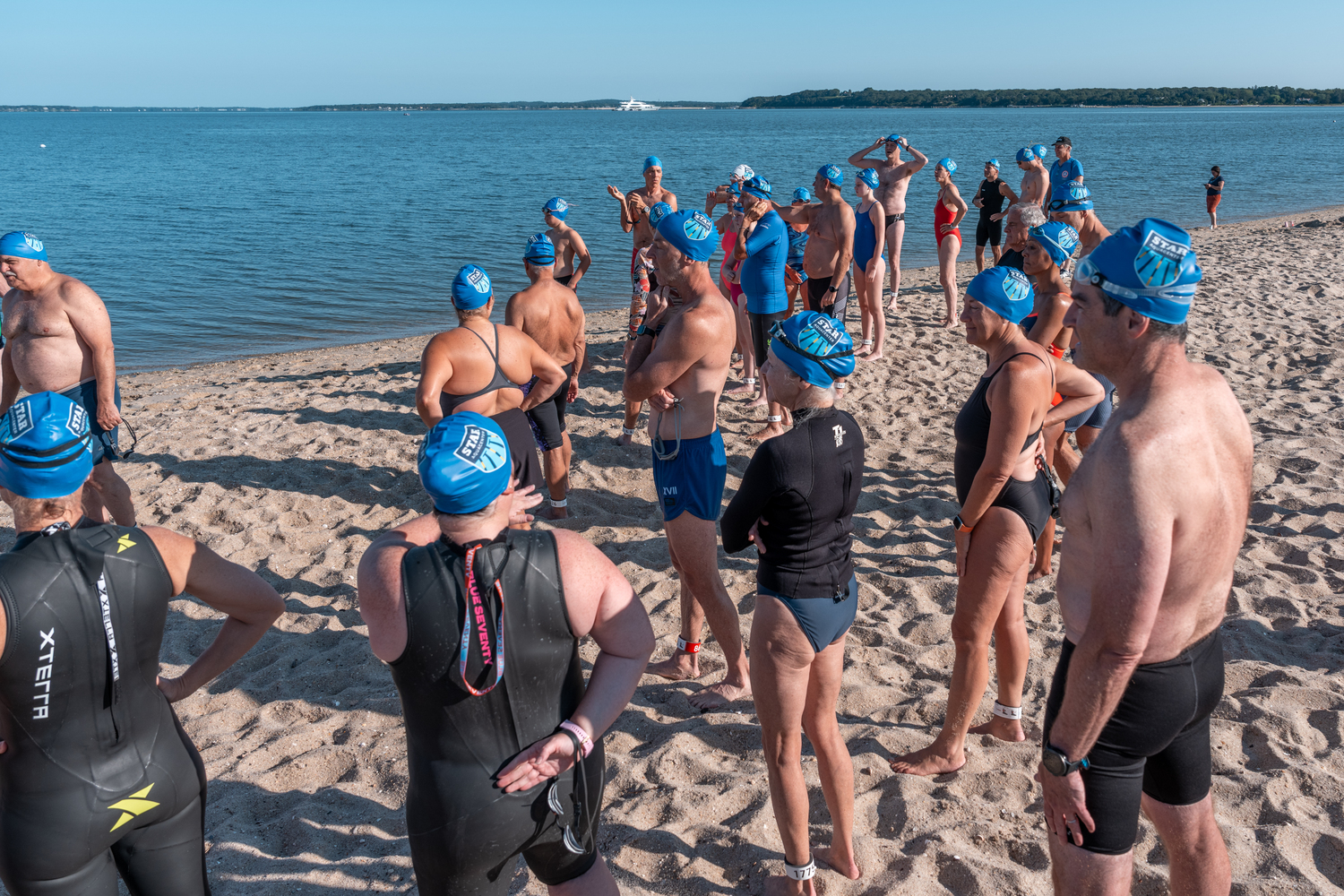 The STAR Aquacenter held its second annual Summer Splash open water swim event this past Saturday morning at Long Beach in Noyac.  RON ESPOSITO