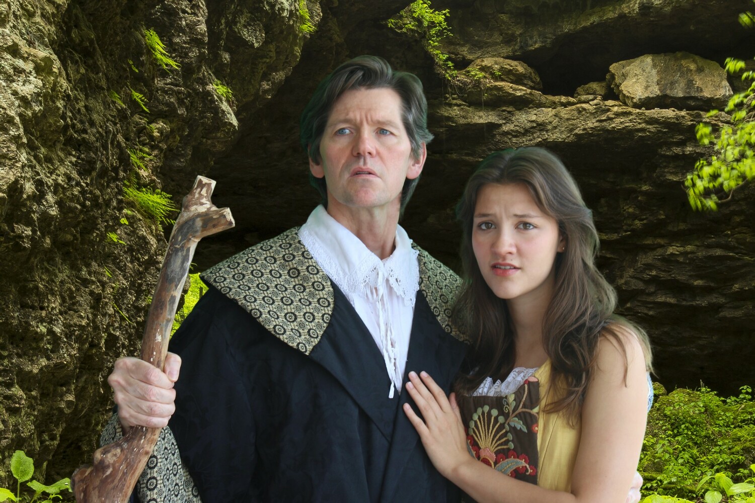 Hip to Hip Theatre Company brings a free production of Shakespeare's “The Tempest” to Agawam Park in Southampton Village on August 23. COURTESY HIP TO HIP THEATRE COMPANY