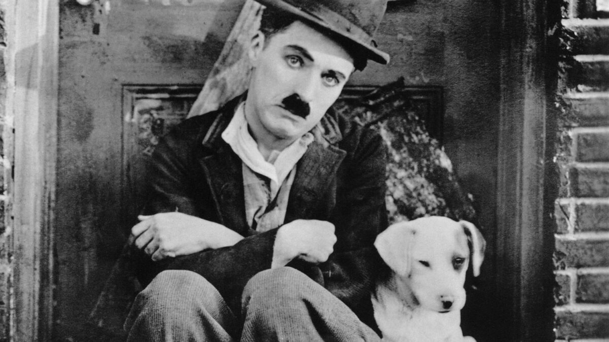 Charlie Chaplin stars in the 1918 film 