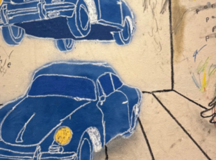 Driven by Dreams, Porsche Collection, an exhibit by Artist Daniel Yocum