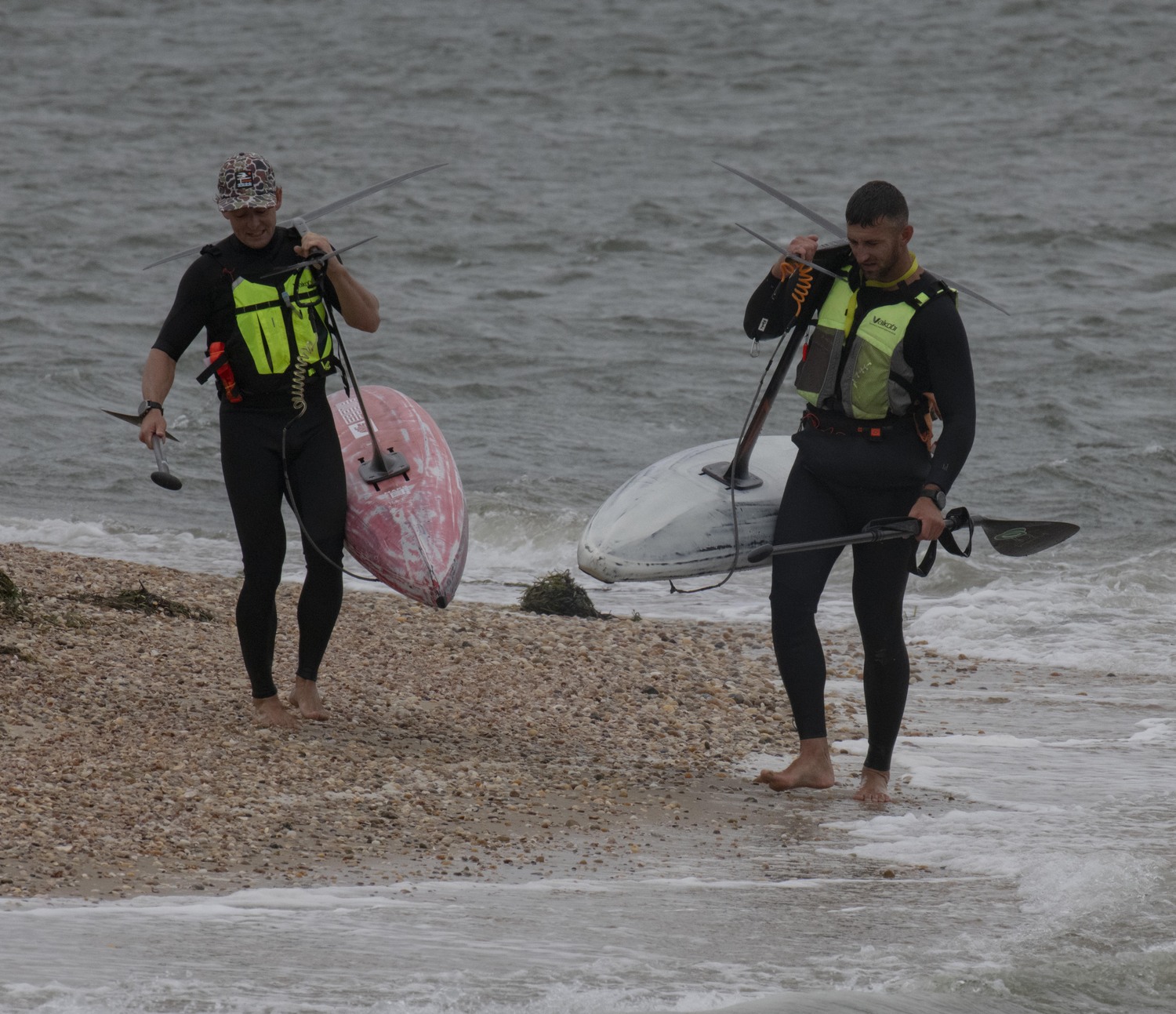 Hydrofoil board riders gathered in Montauk last week to take advantage of the rare convergence of strong easterly winds and the giant swells from Hurricane Erin. DOUG KUNTZ