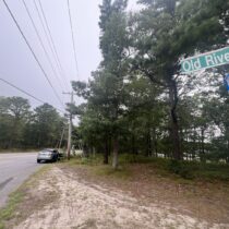 Southampton Town has reached an agreement with the owner of a large swath of undeveloped land advance to Jackson Avenue in Hampton Bays to sell the land to the town for use, in part, to construct a sewage treatment facility for a sewer system to service the hamlet's downtown business district. DANA SHAW