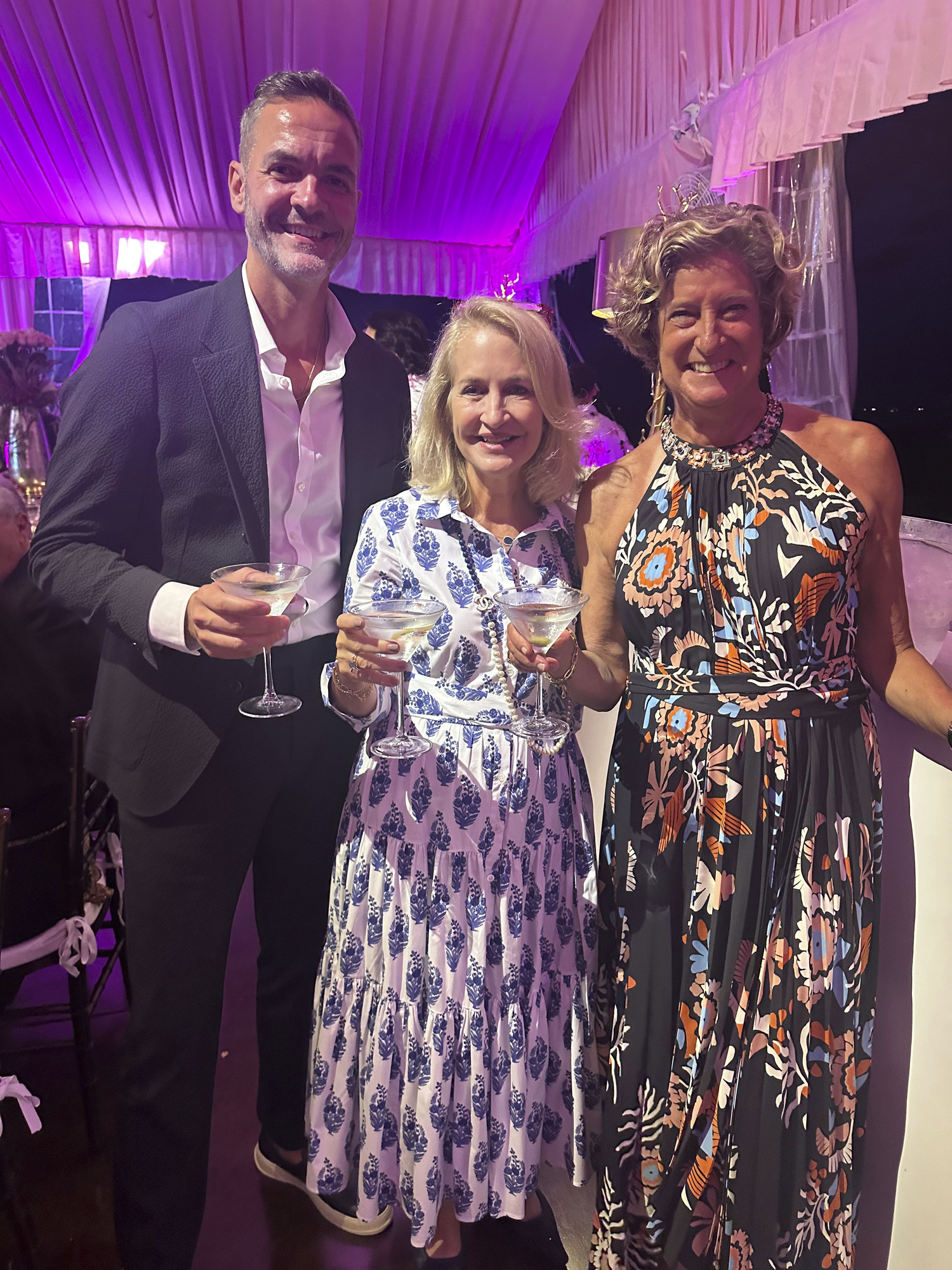 Dr's. Daniel Baker, Stacey Rosen and Jill Kalman at the 