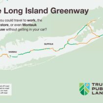 The proposed Long Island Greenway.