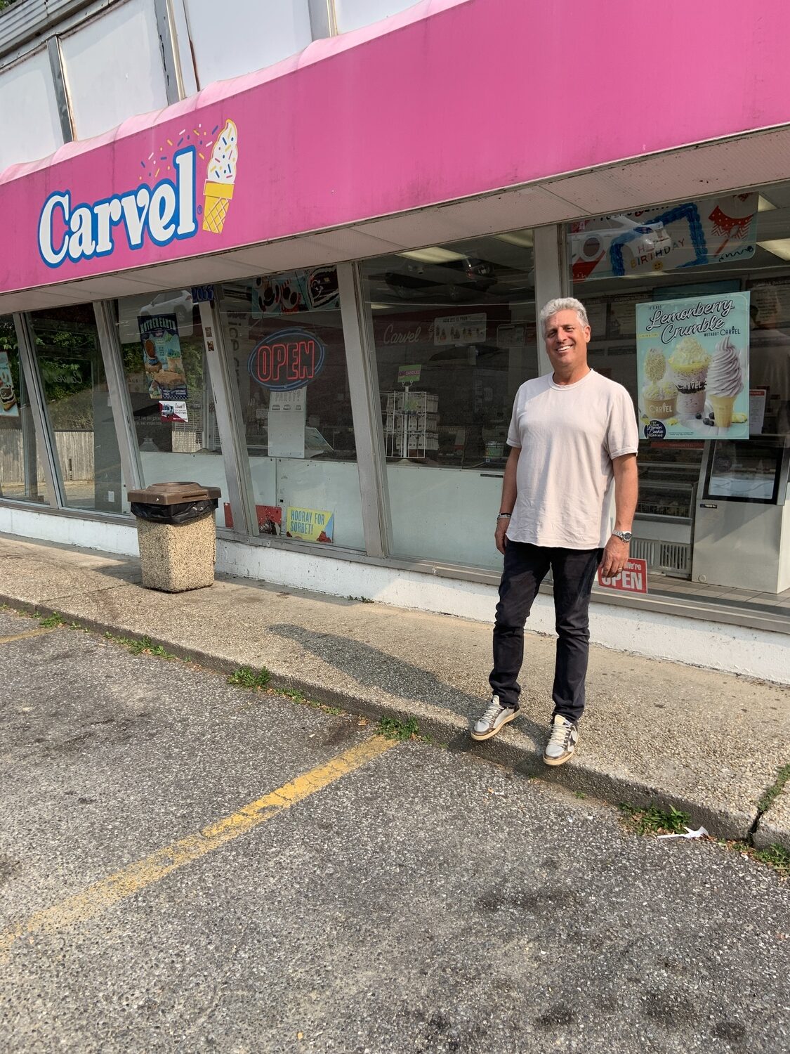 Greg Konner got approval from the Southampton Town Planning Board to transform the Carvel ice cream shop on land he owns in Bridgehampton into a cannabis dispensary he is calling Budhampton. He hopes to be open by April 20, 2026. STEPHEN J. KOTZ
