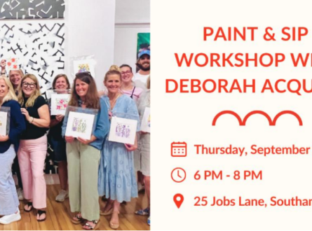 Paint + Sip with Deborah Acquino