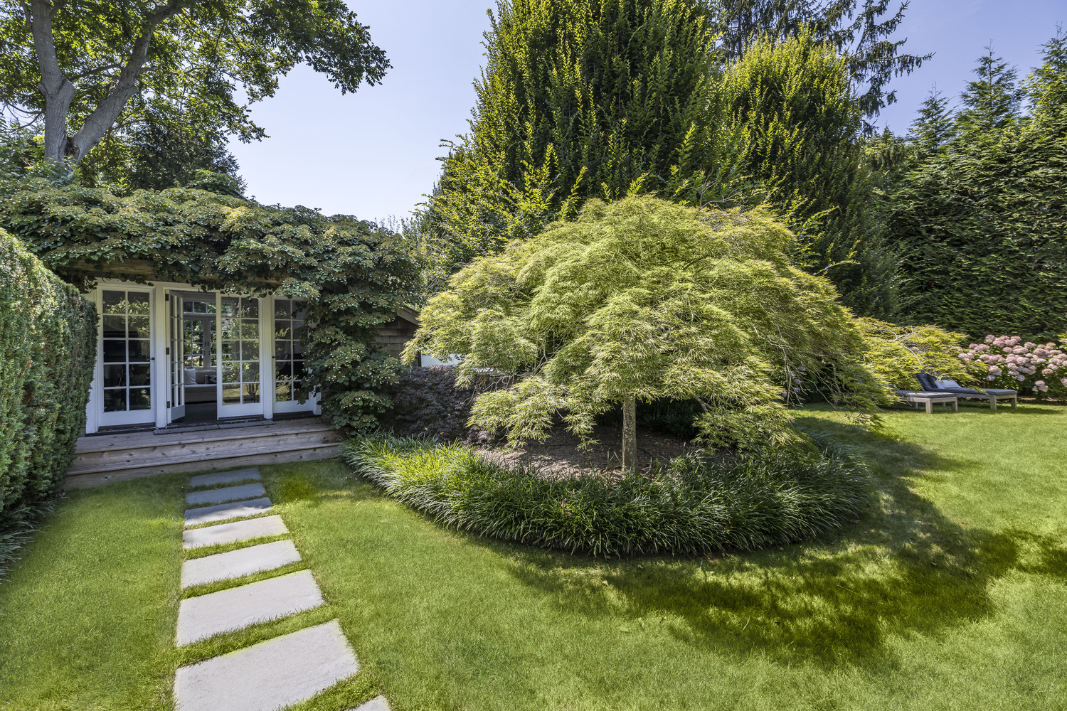 Jessica Vertullo and Christopher Stewart's East Hampton home. LENA YAREMENKO