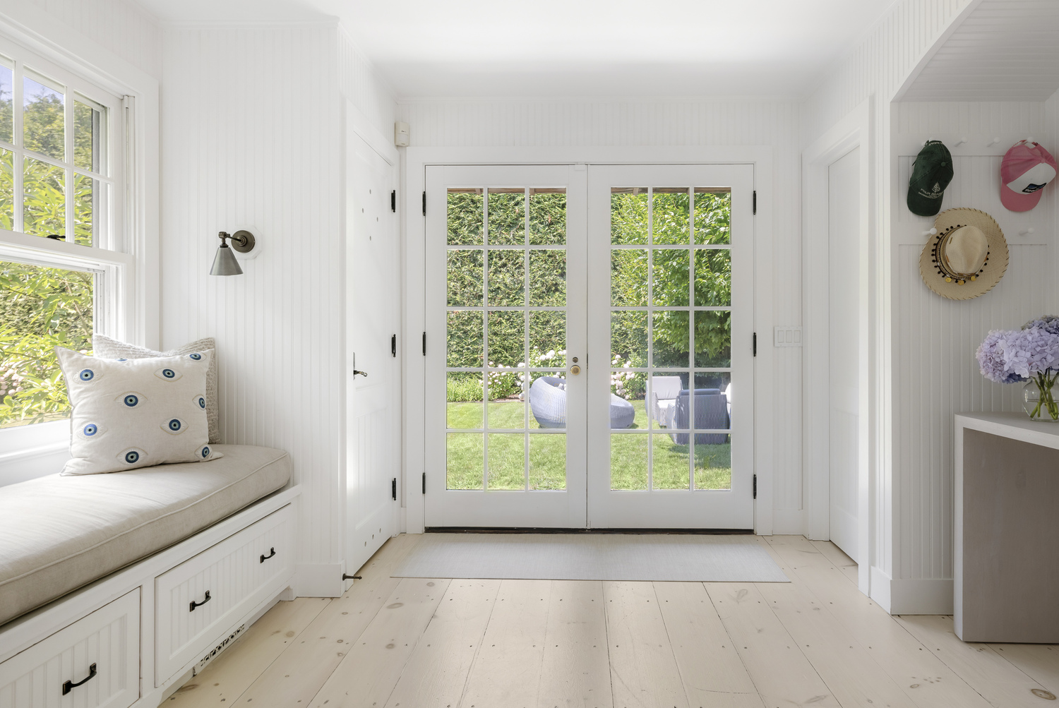 Jessica Vertullo and Christopher Stewart's East Hampton home.  LENA YAREMENKO