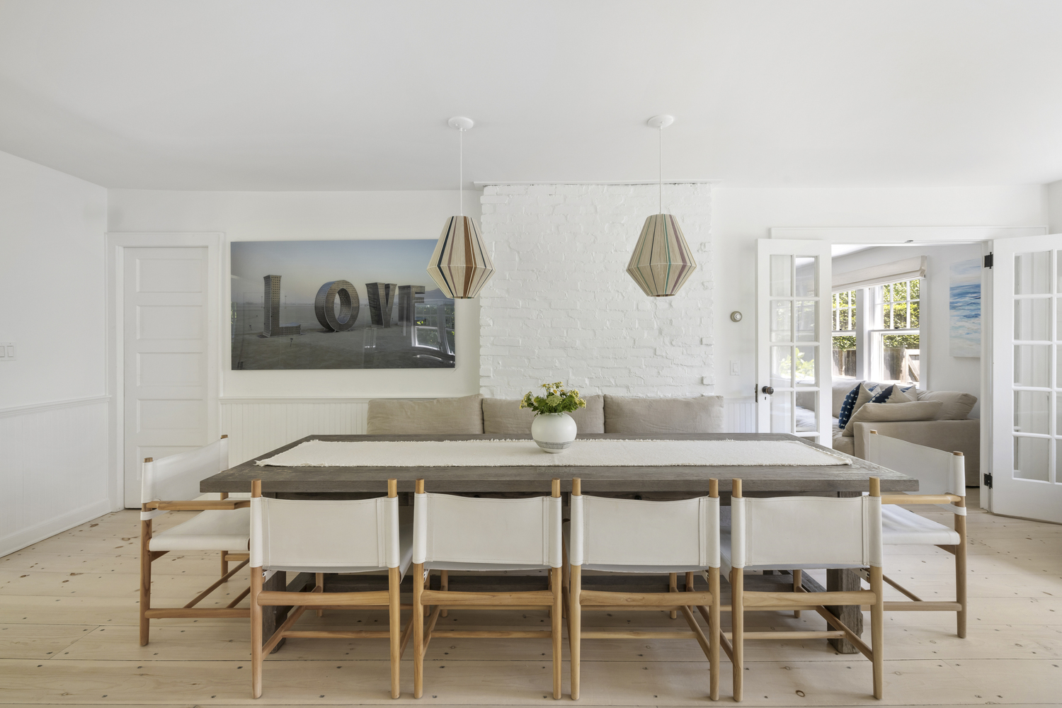 Jessica Vertullo and Christopher Stewart's East Hampton home.  LENA YAREMENKO