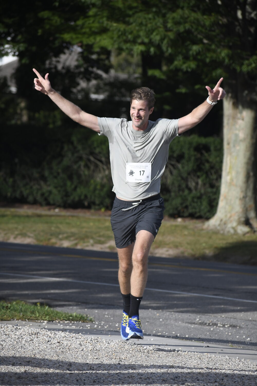 Charles Bakke finished third overall.   DREW BUDD