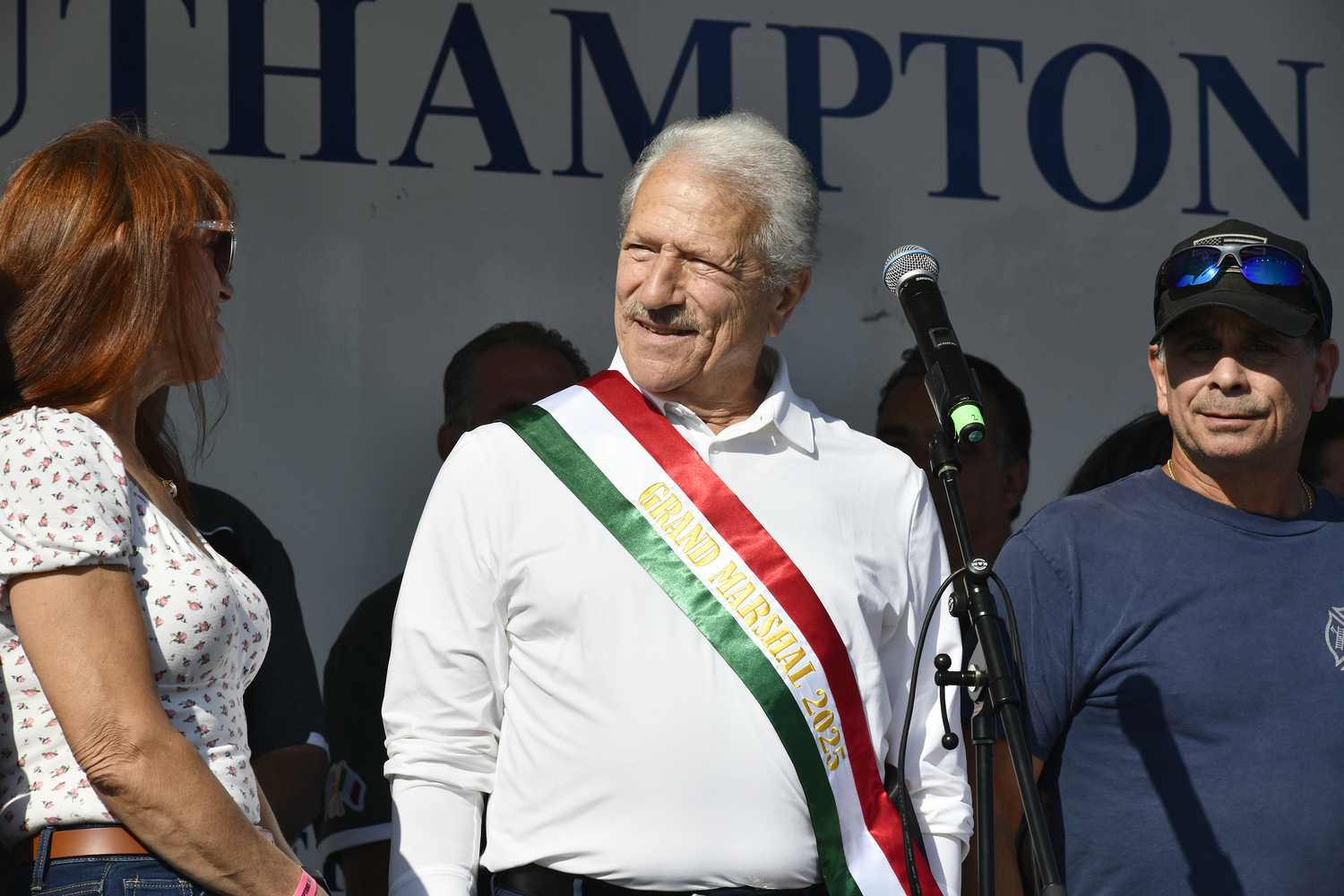 San Gennaro Feast of the Hamptons Grand Marshal Greg Celi.