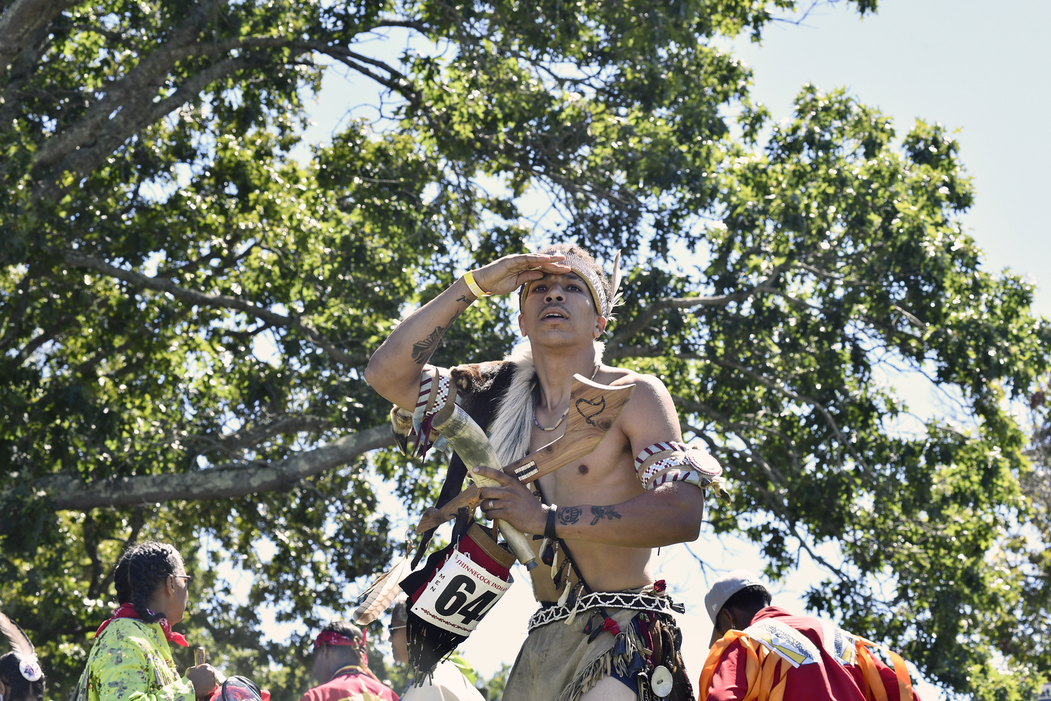 The 79th annual Shinnecock Powwow on Saturday.