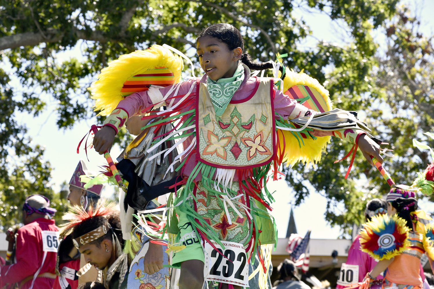 The 79th annual Shinnecock Powwow on Saturday.