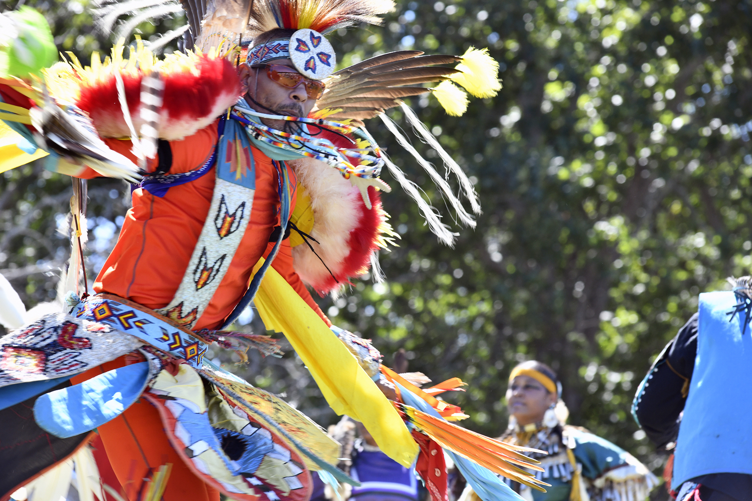 The 79th annual Shinnecock Powwow on Saturday.