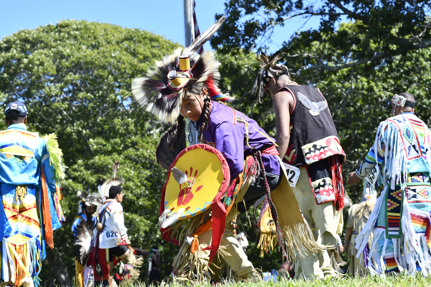 The 79th annual Shinnecock Powwow on Saturday.