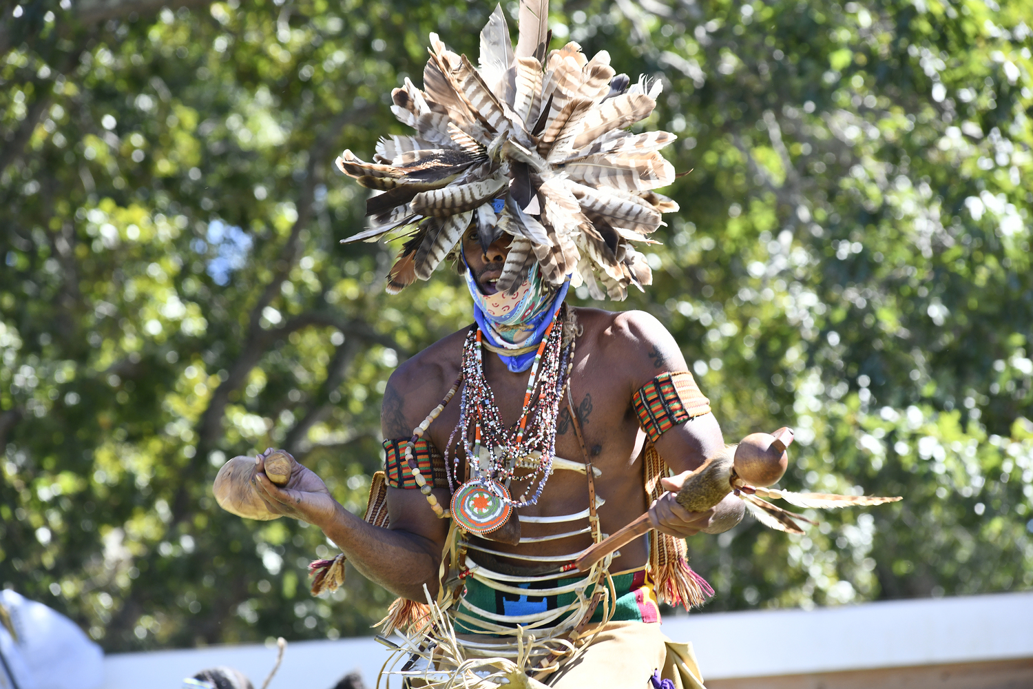 The 79th annual Shinnecock Powwow on Saturday.