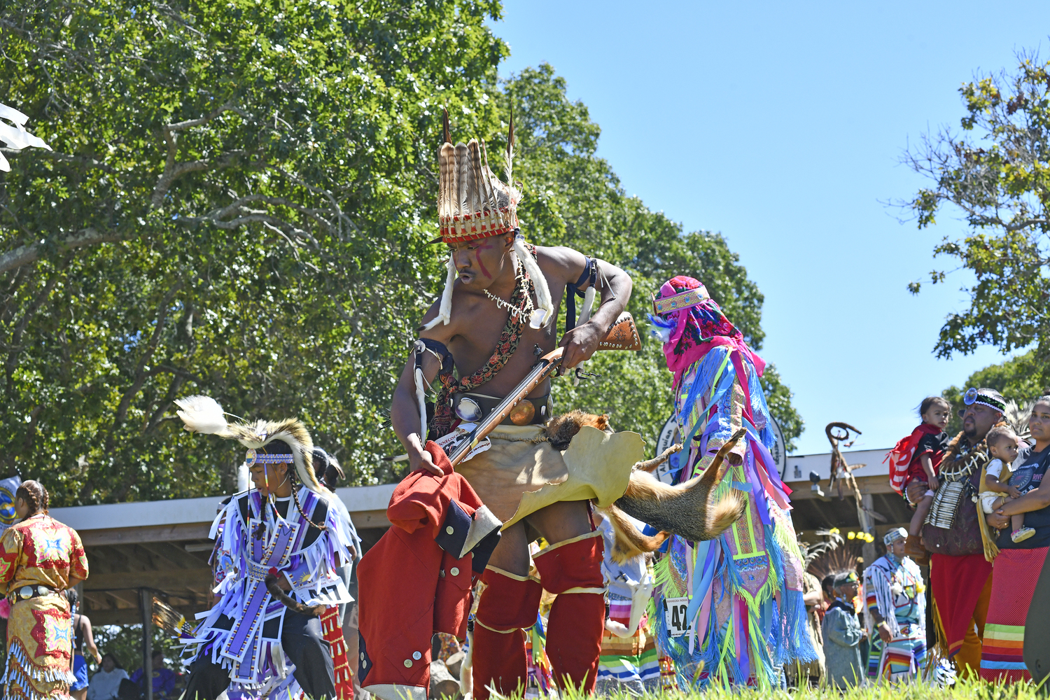 The 79th annual Shinnecock Powwow on Saturday.