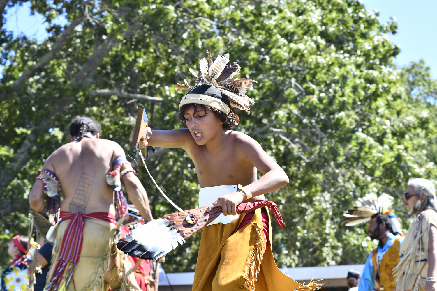 The 79th annual Shinnecock Powwow on Saturday.