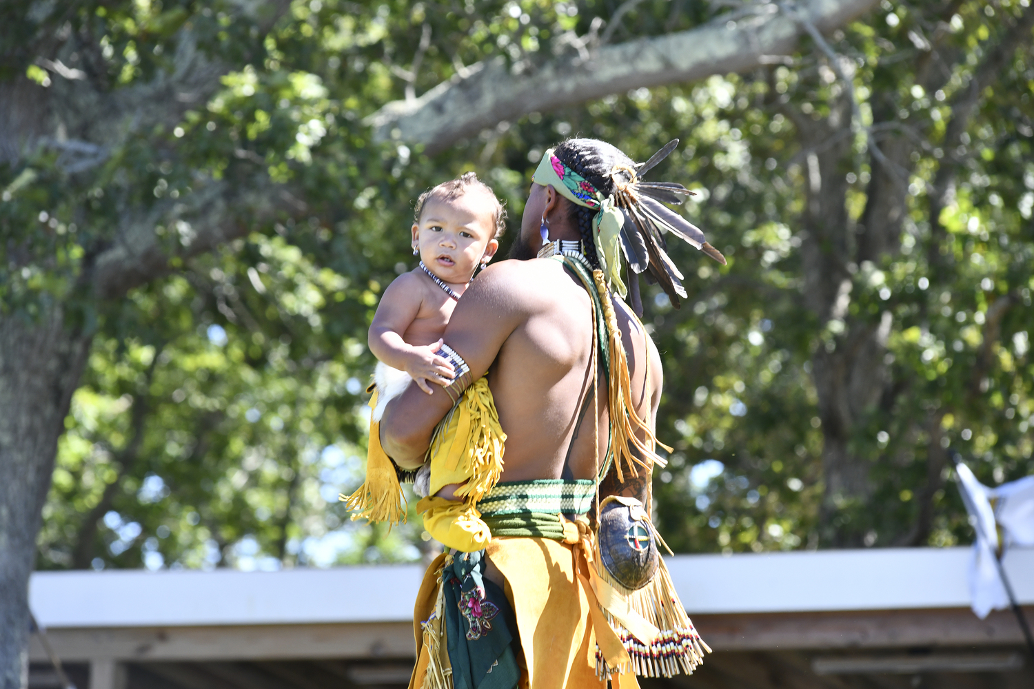 The 79th annual Shinnecock Powwow on Saturday.