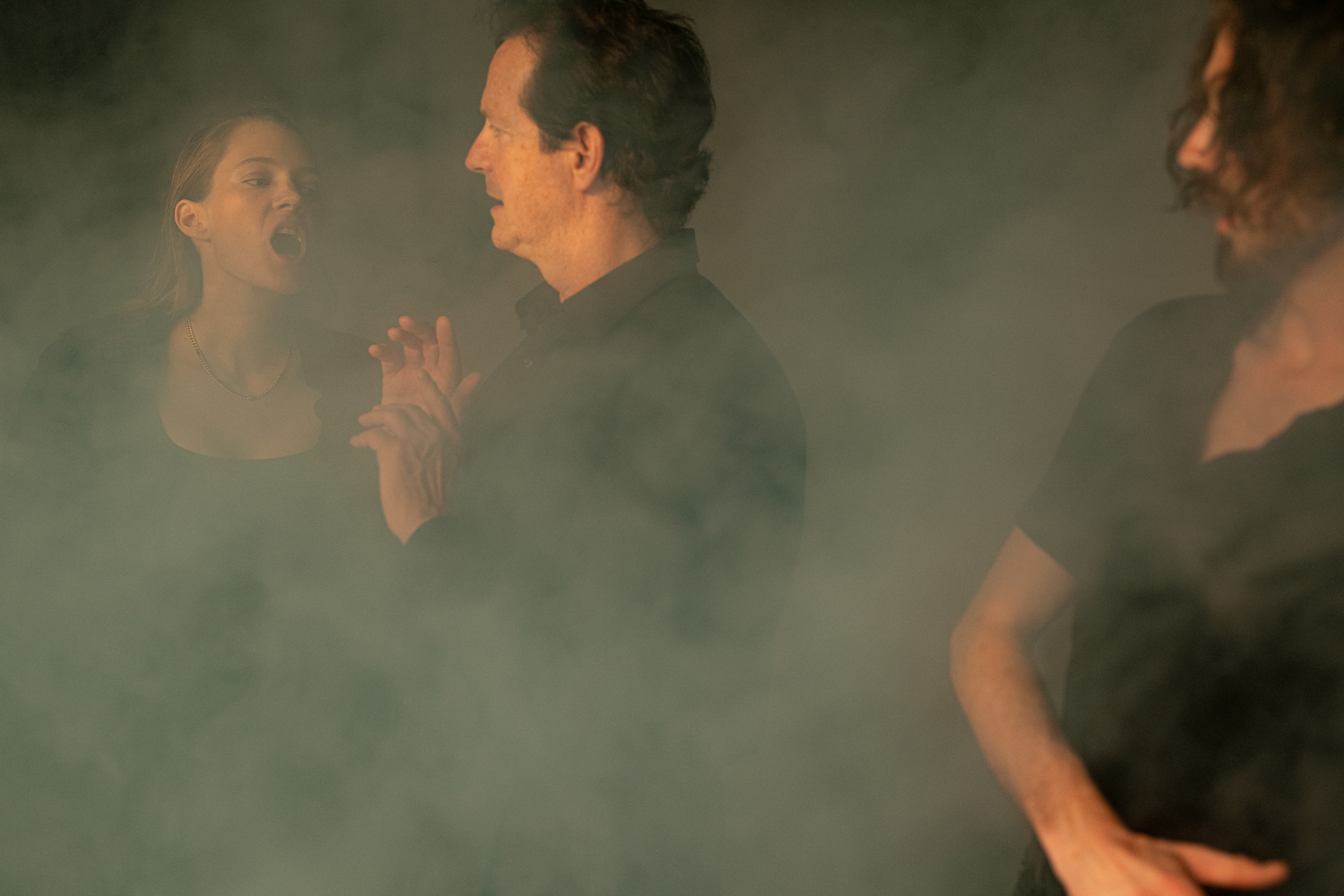 Elizabeth Wyld and Richard Adler in Center Stage's upcoming production of “Bram Stoker’s Dracula.” DANE DUPUIS
